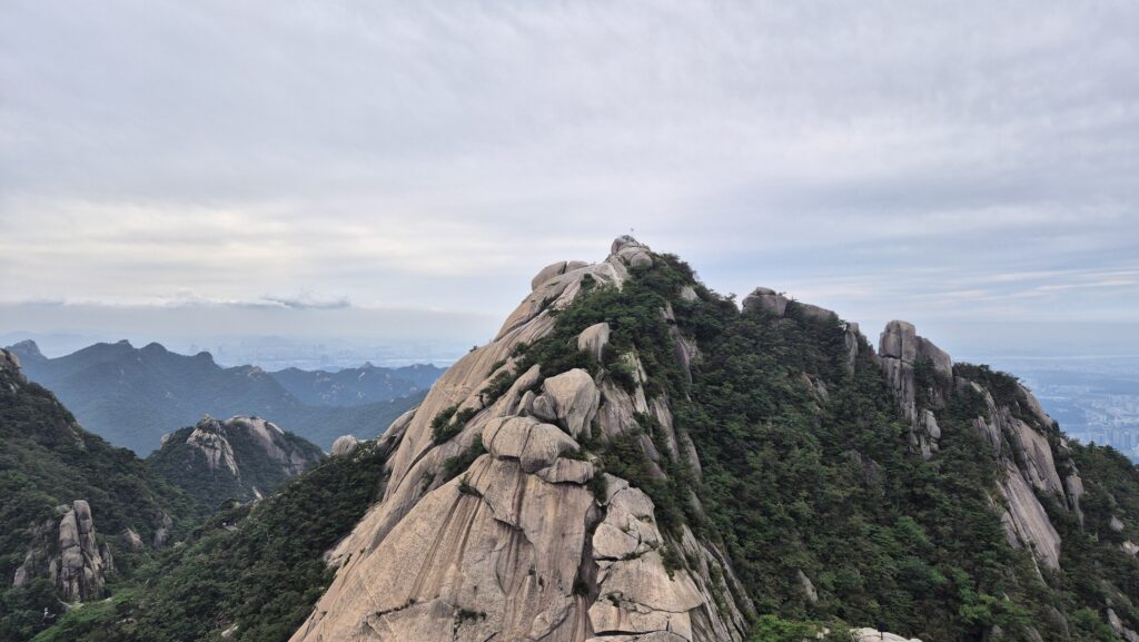 Bukhansan Baekundae Peak